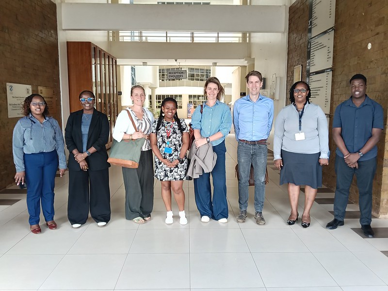 ICDK Africa delegation and Zetech University representatives during discussions