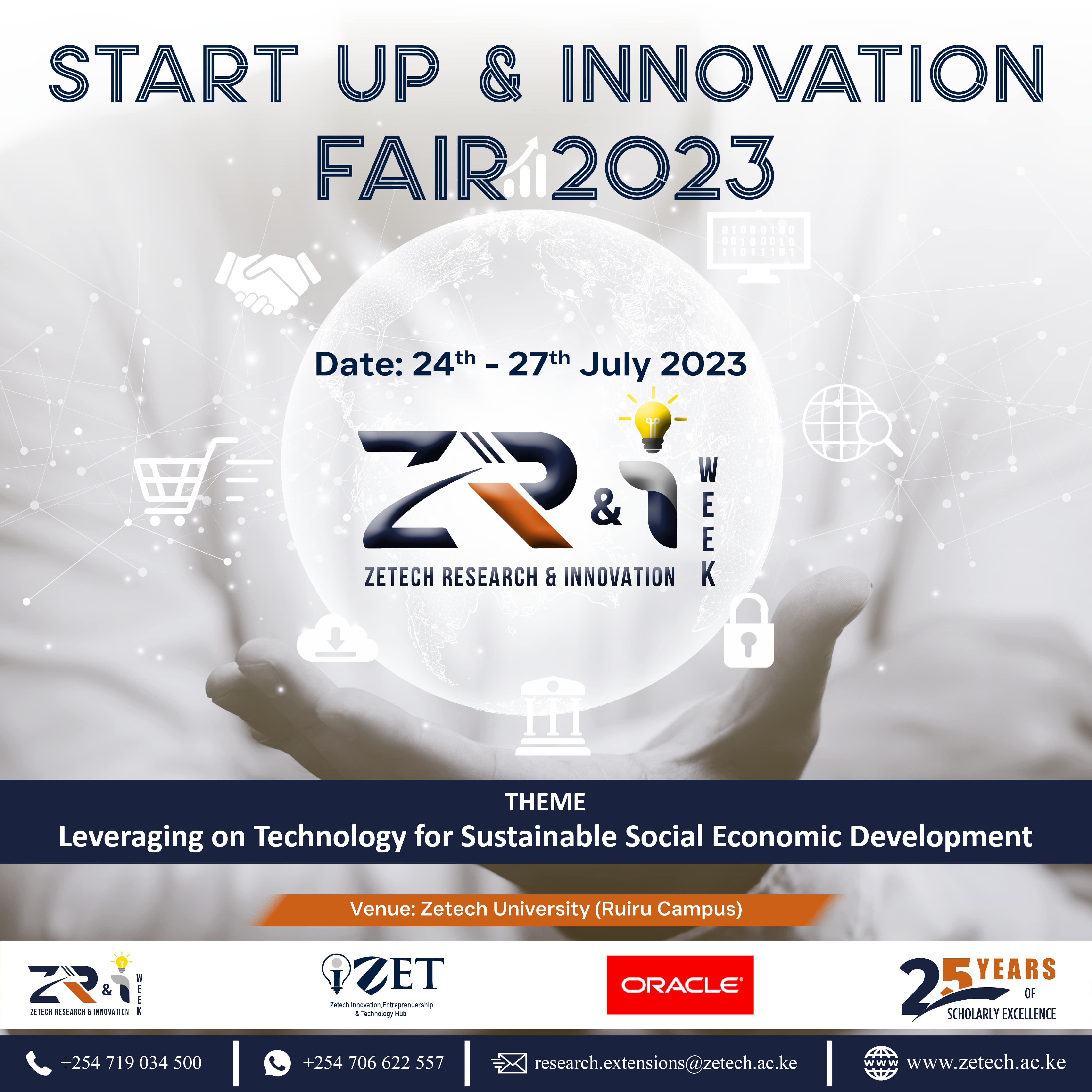 Zetech University startup and Innovation fair 2023